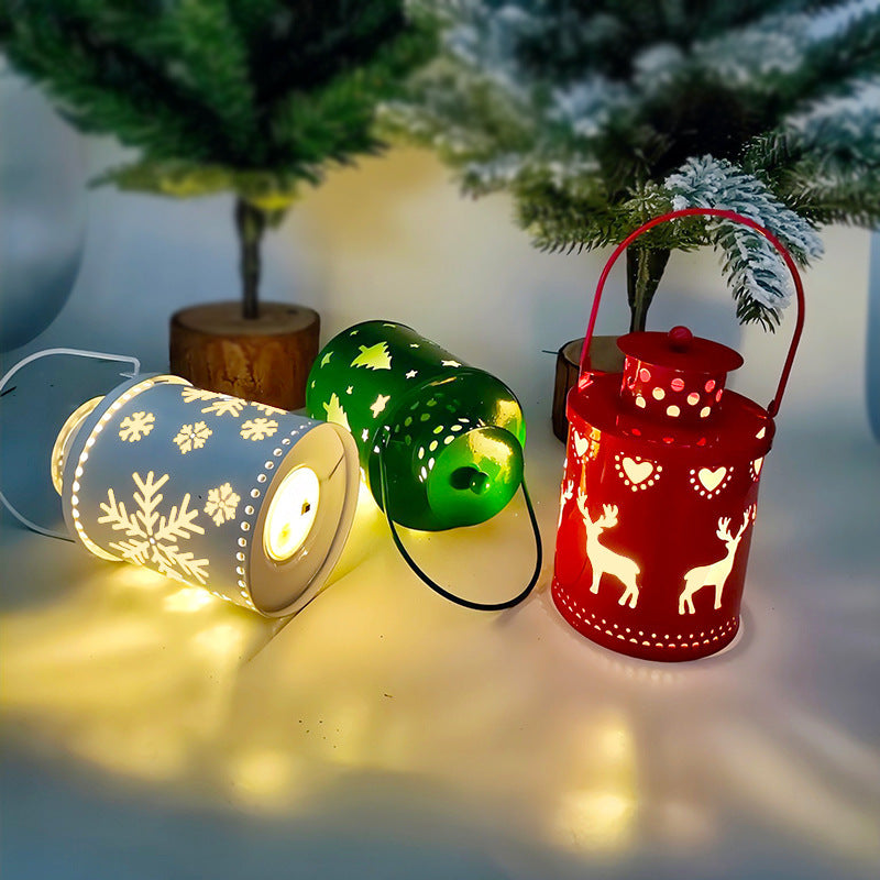 🎄 Nordic LED Christmas Lanterns 🕯️ Festive Candle Lights for Holiday Decor ✨