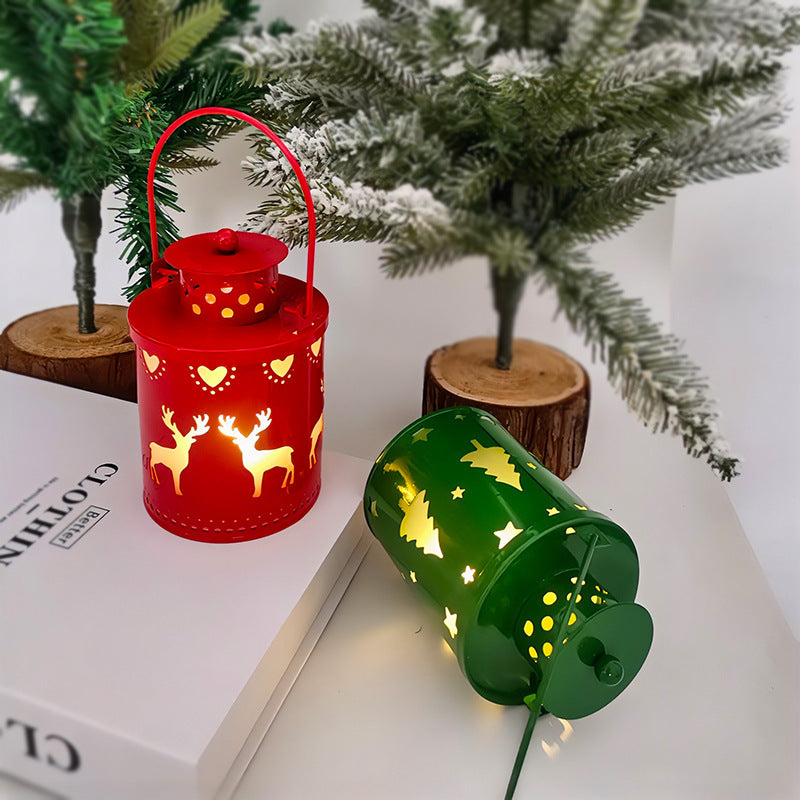 🎄 Nordic LED Christmas Lanterns 🕯️ Festive Candle Lights for Holiday Decor ✨