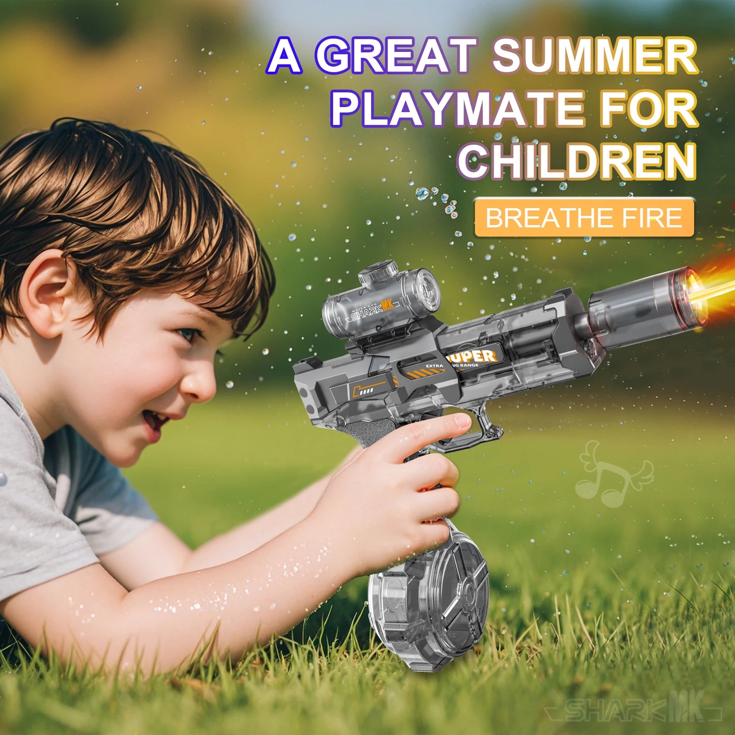 Electric Flame Spray Water Gun