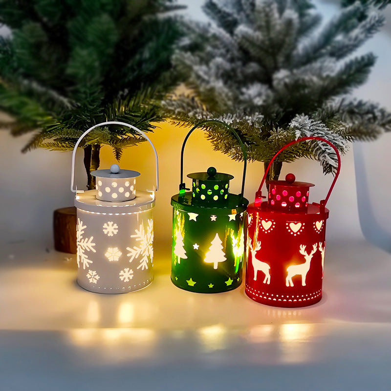 🎄 Nordic LED Christmas Lanterns 🕯️ Festive Candle Lights for Holiday Decor ✨