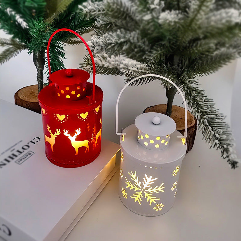 🎄 Nordic LED Christmas Lanterns 🕯️ Festive Candle Lights for Holiday Decor ✨